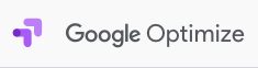 Het logo van Google Optimize